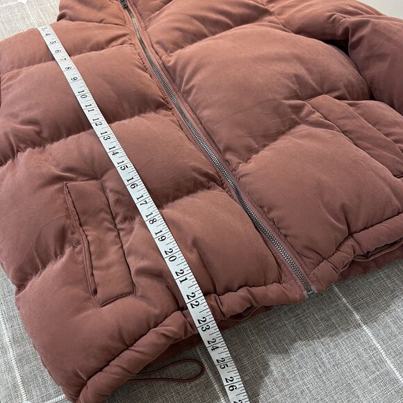 Native Youth Avery Puffer Jacket Coat Mauve Dusty Rose Women’s M - Picture 8 of 12